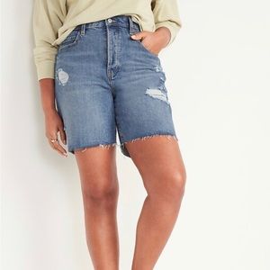 Sky High Jean Shorts